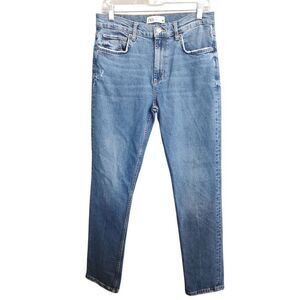 Zara Women’s Size 8 Blue Straight Leg Ankle Length Jeans
